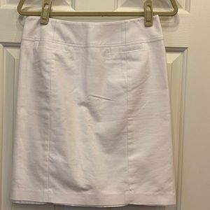 Nue Options Essentials White Lined Skirt Size 6P